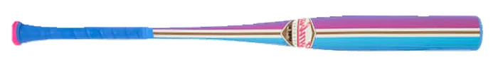 2027 Combat Coastal MAVERICKS Spec A1, blue teal and pink barrel with blue grip, full bat
